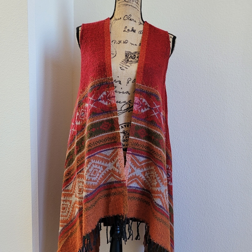 Earthbound Cardigan Sleeveless Long Small
